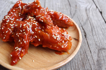 Korean fried chicken