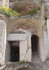 Ruin house abandoned after eartquake