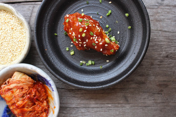 Korean fried chicken
