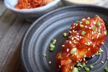 Korean fried chicken