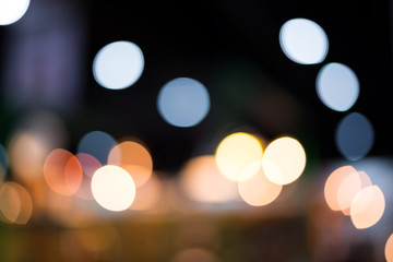 A blur background of light bulb, soft and dreamy bokeh. Represent a beautiful and conceptual scene.