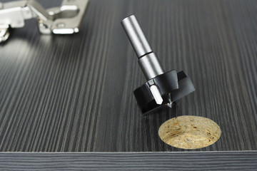 Hinge boring bit