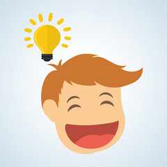 Flat illustration about success design, business related