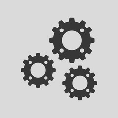 gear vector illustration , vector icon