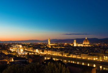 Fototapeta na wymiar Florence (Firenze, Tuscany) - The city of Renaissance
