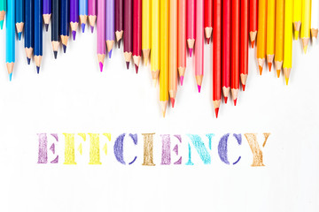  Effciency drawing by colour pencils