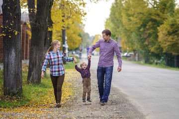 Fototapeta premium Happy family
