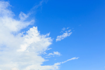 clear blue sky background