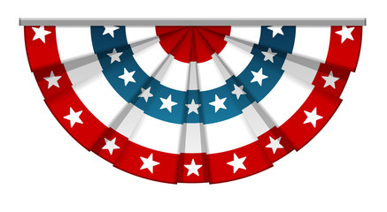 Bunting American Flag