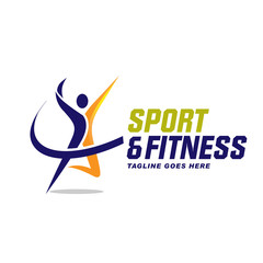 sport and fitness logo