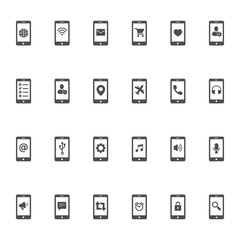 Phone features black