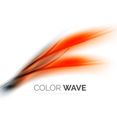 Elegant light smooth wave