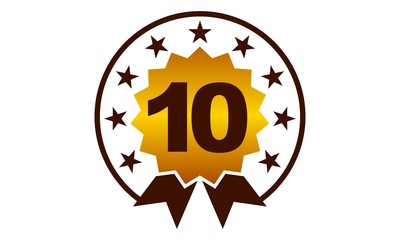  Emblem Best Quality  Number 10