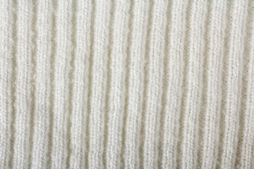the texture of the white clothing or fabric closeup