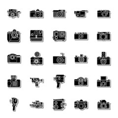 Camera Icons Set
