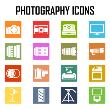 Photography icons