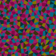 Seamless geometric pattern of polygons.
