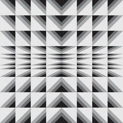 Abstract geometric background with optical illusion effect.