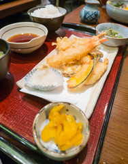 Japanese Cuisine - Tempura Shrimps