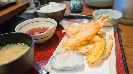 Japanese Cuisine - Tempura Shrimps