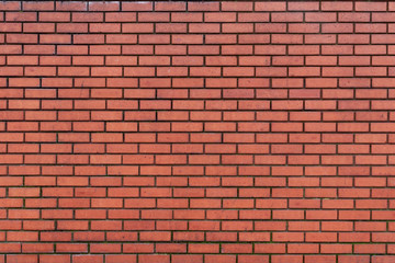 Dark Red Brick Wall