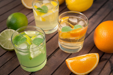 Citrus homemade lemonade