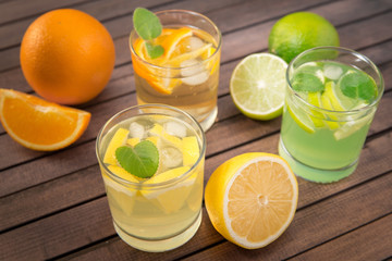 Citrus homemade lemonade