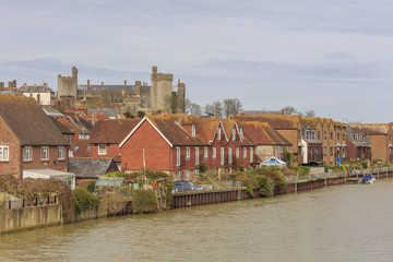 Obraz premium Historical landmark around Arundel Castle