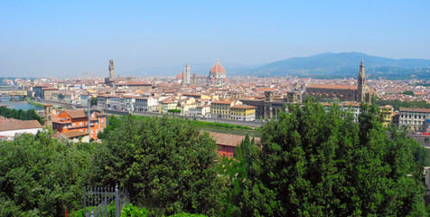 Fototapeta na wymiar Cityscape of Florence.