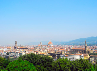 Fototapeta na wymiar Cityscape of Florence.
