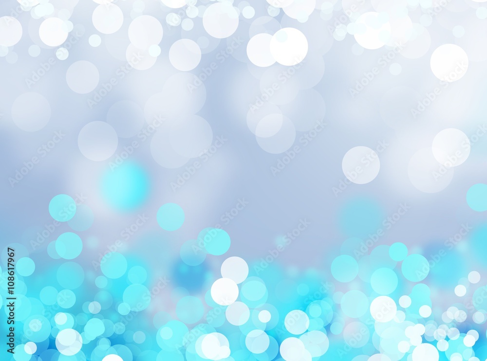 Wall mural bokeh