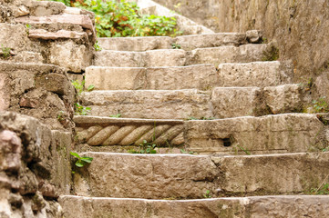 Kotor stone staircase