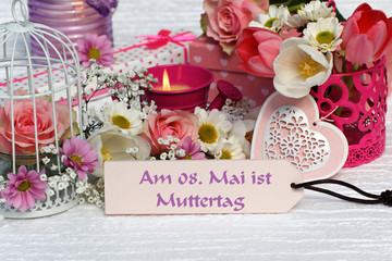 Am 08. Mai ist Muttertag