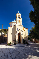 Kanala orthodox church in Kithnos, Greece