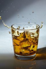 whiskey with ice