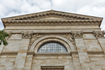 Budapest Basilica of Saint Stephen on a cloudy day, Hungary
