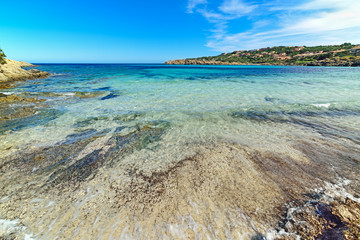 Fototapeta na wymiar Cala Granu shoreline