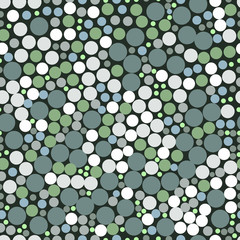 seamless pattern of circles