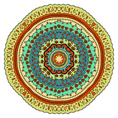 Ornate eastern mandala