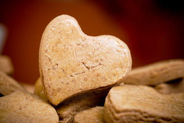 Heart shaped cookies