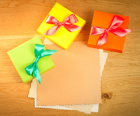 Bright gift box 