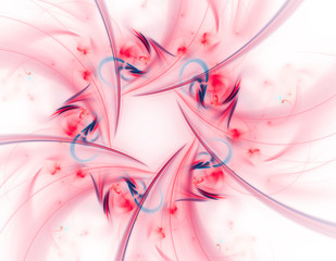 Abstract fractal illustration for creative design