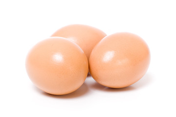 Three eggs