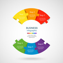 Vector infographic template