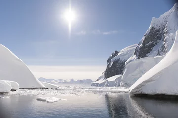 Gordijnen Antarctica mooi uitzicht © Silver