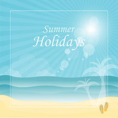 Summer Holidays background