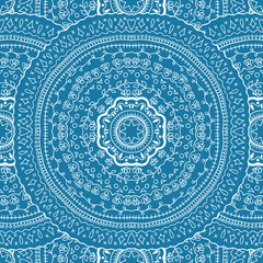 seamless pattern with mandalas