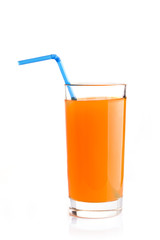 orange juice in a glass