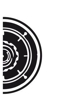 semicircular pattern circular globe pattern design technology swirls cool futuristic