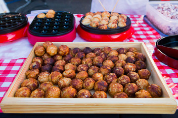 process to cooking takoyaki most popular delicious snack of japa